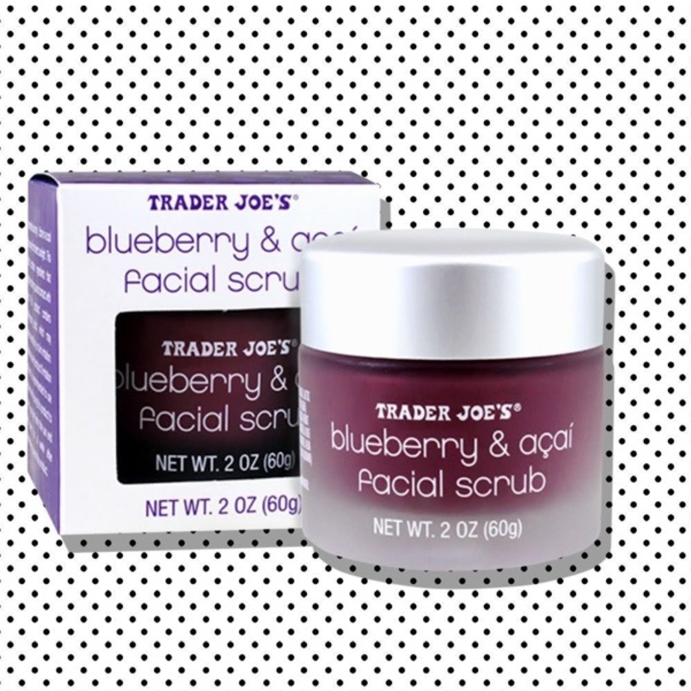 TRADED TraderJoe’s blbrryaçaí facial scrub
